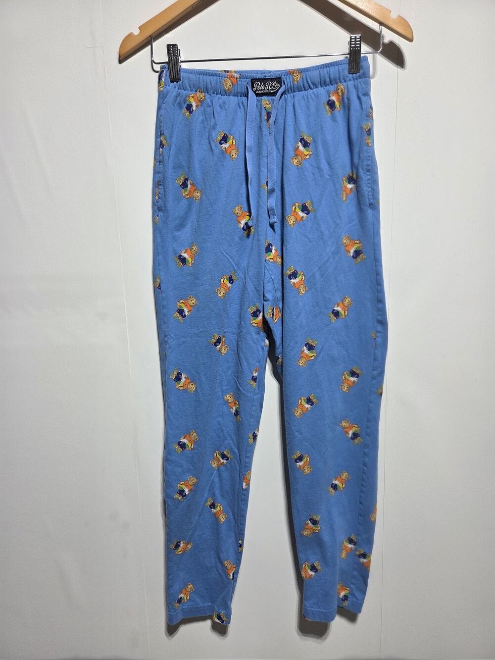 Polo Ralph Lauren Bear Blue Pajama Pants Size XS
